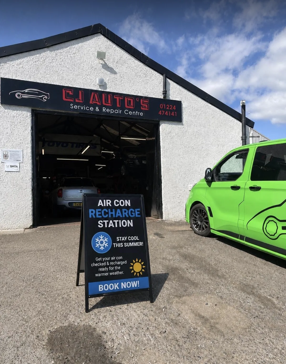 Air Conditioning at CJ Auto's